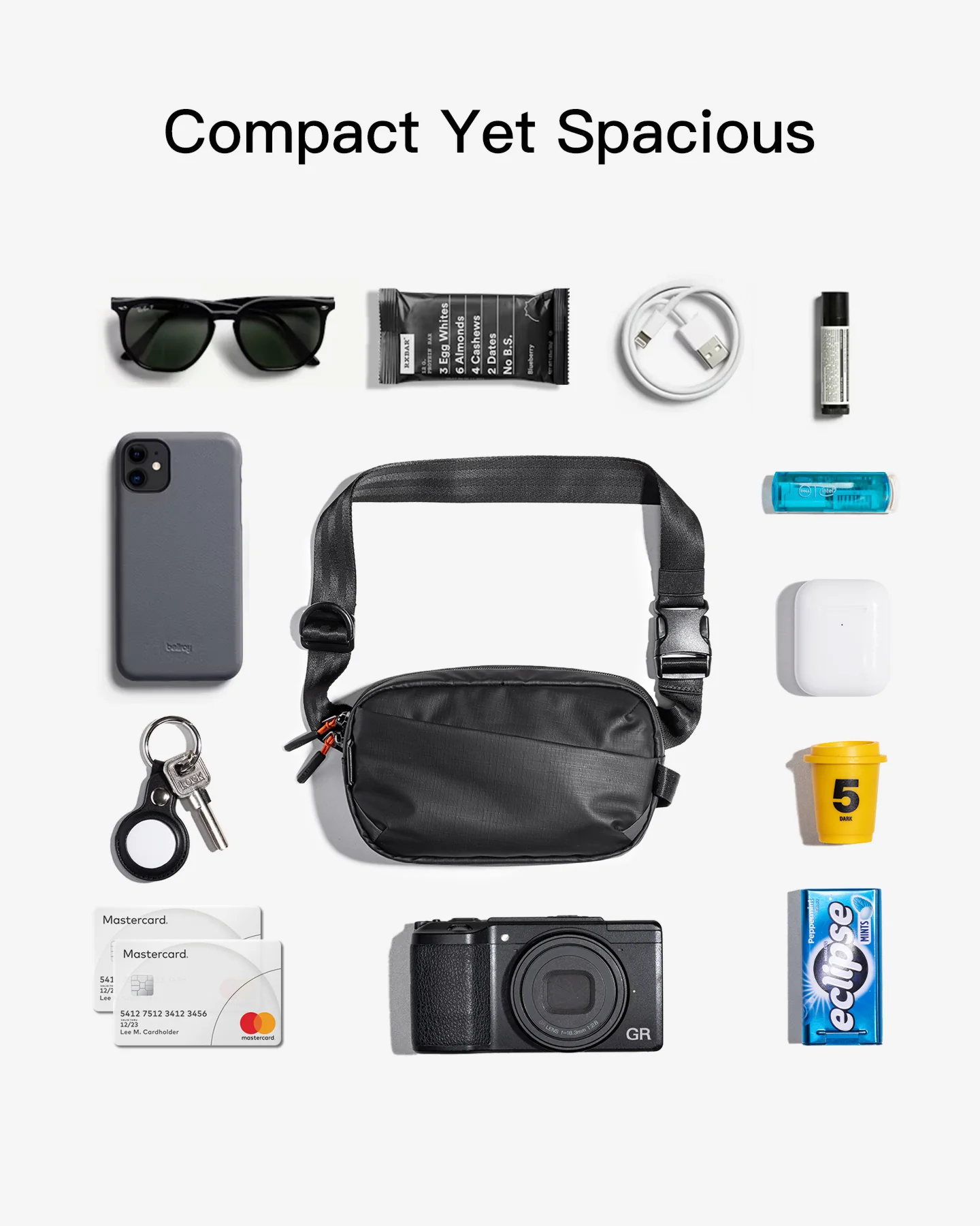 Túi Đeo Chéo Inateck X-Mini RFID-Blocking Sling Bag FB01002
