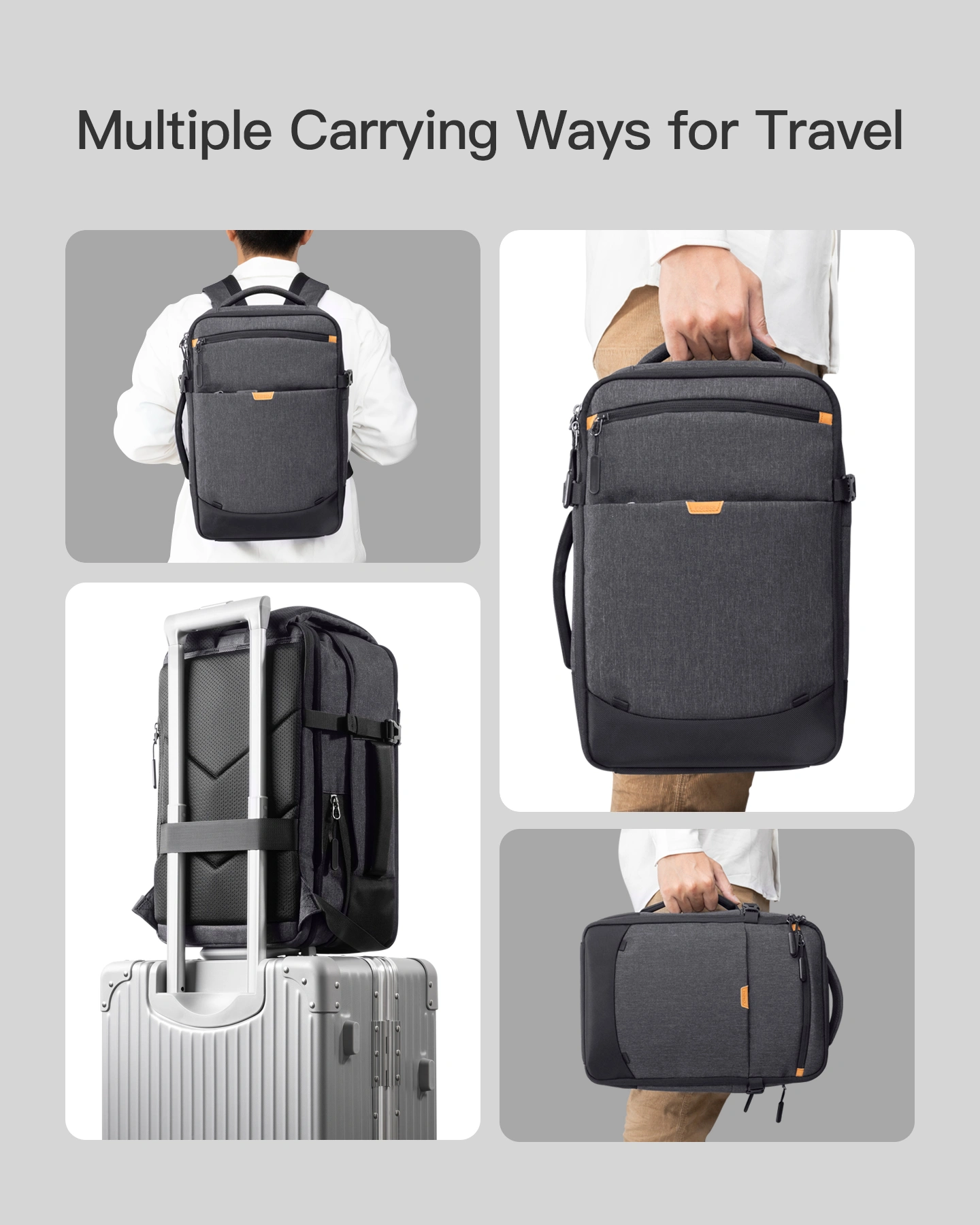 Balo Du Lịch inateck Expandable Carry-On - BP03006 | Inateck Việt Nam Phân Phối Chính Hãng