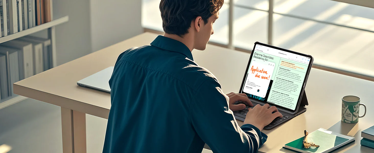 Bàn Phím Kiêm Bao Da Cho iPad inateck AirTap BK2007-13 | Inateck.VN Phân Phối Chính Hãng