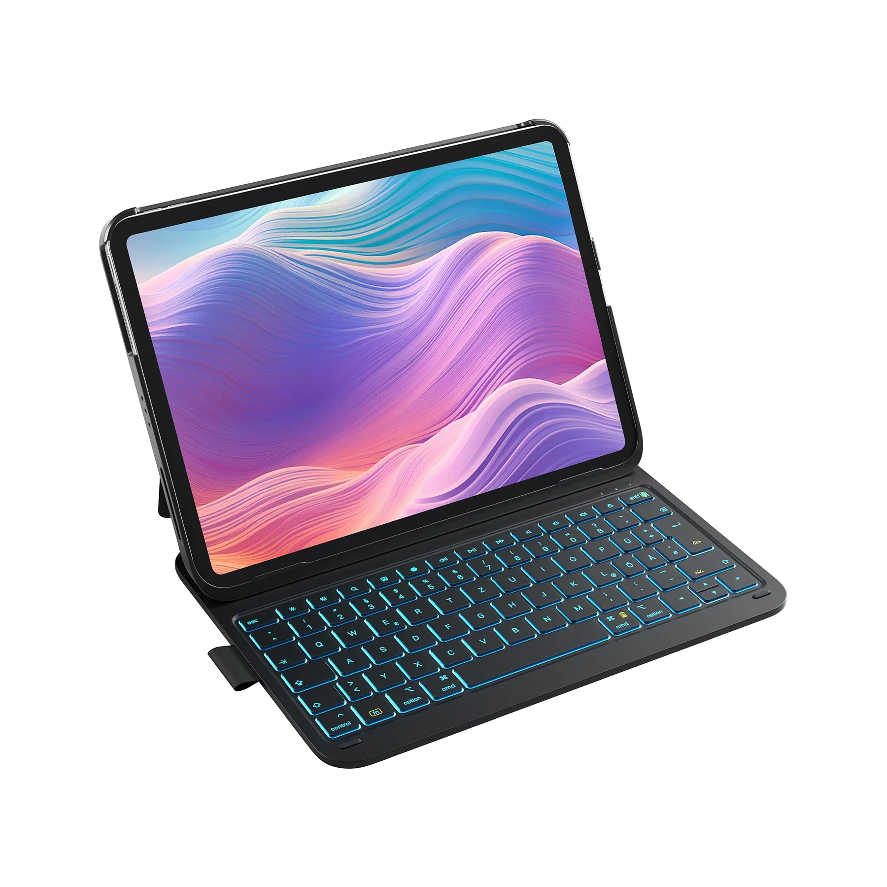 Bàn Phím Bluetooth Kiêm Bao Da Cho iPad 11/10 Air & iPad Pro 11 inateck AirTap - BK2007 | Inateck.VN Phân Phối Chính Hãng