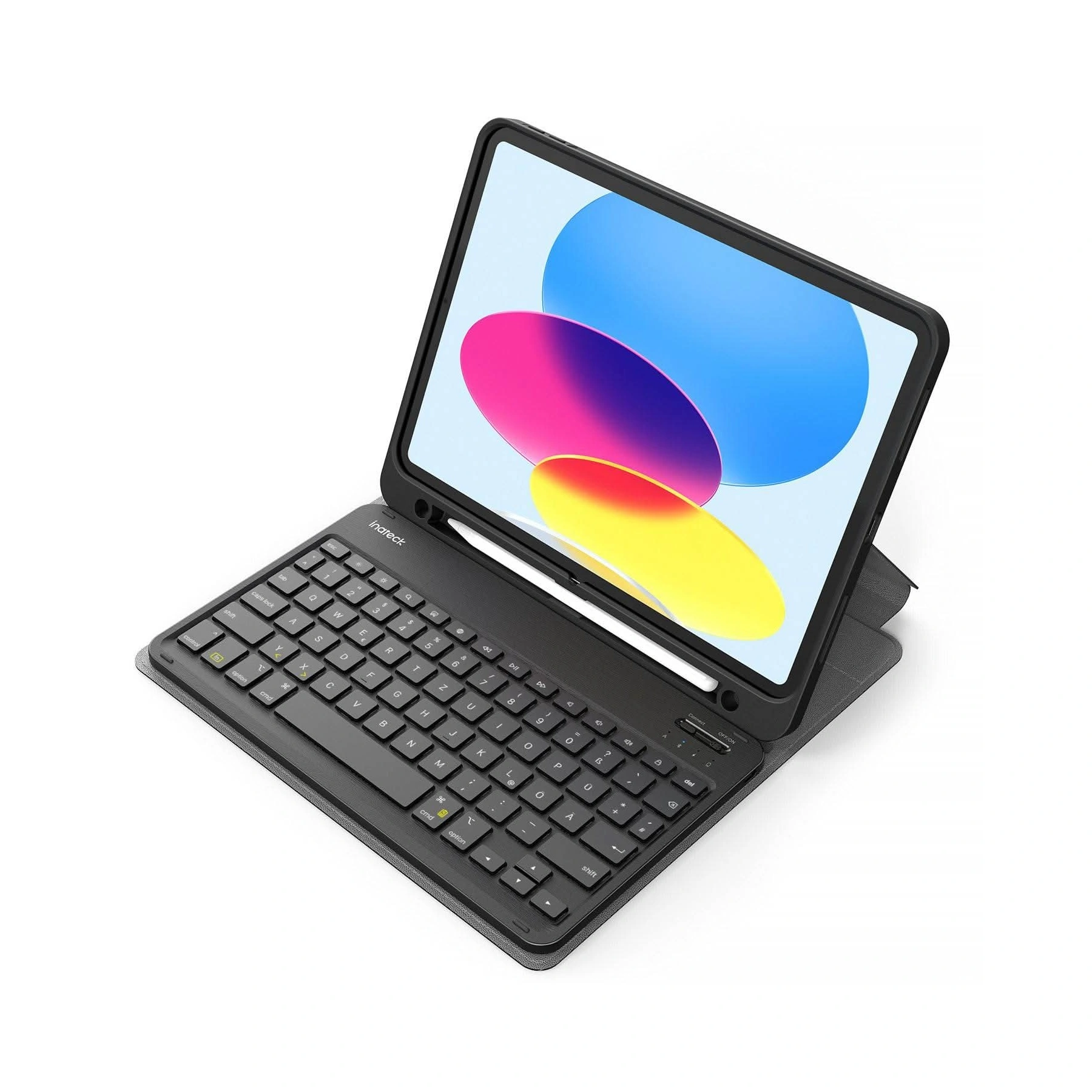 Bàn Phím Bluetooth Kiêm Bao Da Cho iPad 11/10 Air/Pro 11-inch Inateck Ultralight - KB04002