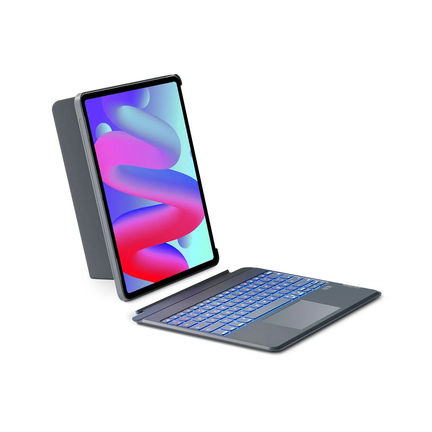 Bàn Phím Kêt Hợp Ốp Lưng iPad inateck Acetouch Led RGB - KB04118 | Inateck.VN Phân Phối Chính Hãng