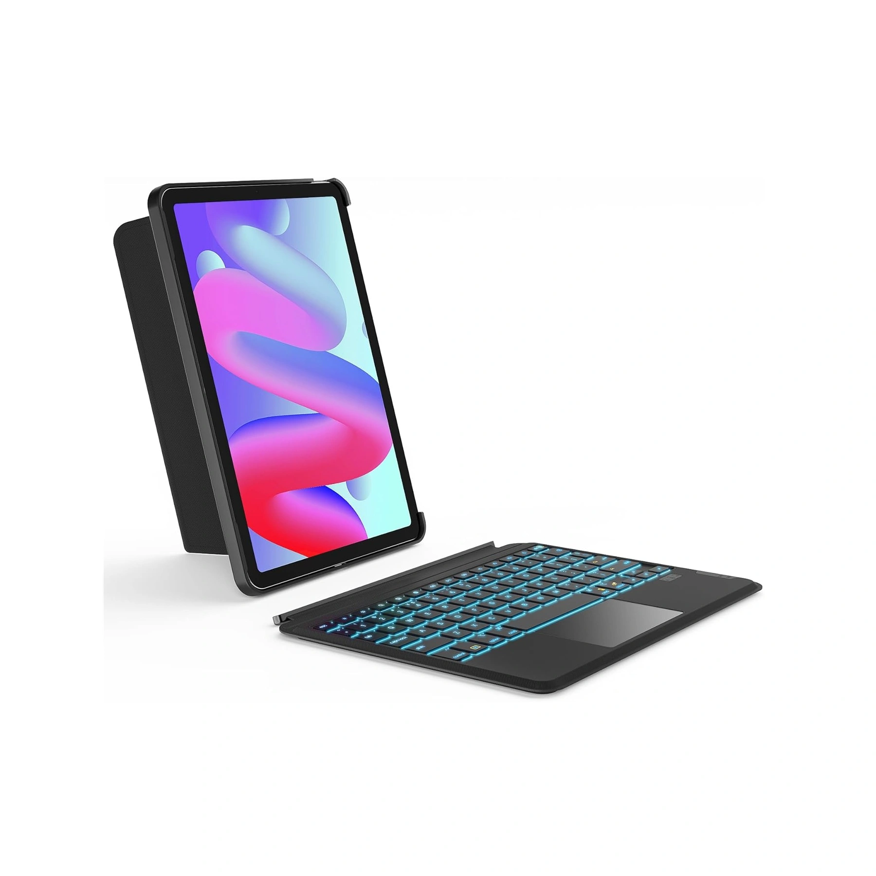 Bàn Phím Kiêm Ốp Lưng iPad inateck Acetouch Led RGB - KB04111 | Inateck.VN Phân Phối Chính Hãng