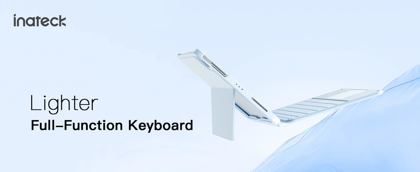 Bàn Phím Bluetooth Kiêm Ốp Lưng Cho iPad Pro 11 (M4/M5 2024/2025) Inateck Acetouch - KB04122-11