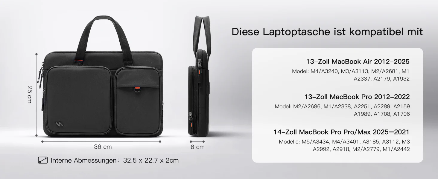  Kích Thước Túi Xách Laptop 13/14-inch Inateck - LBT21